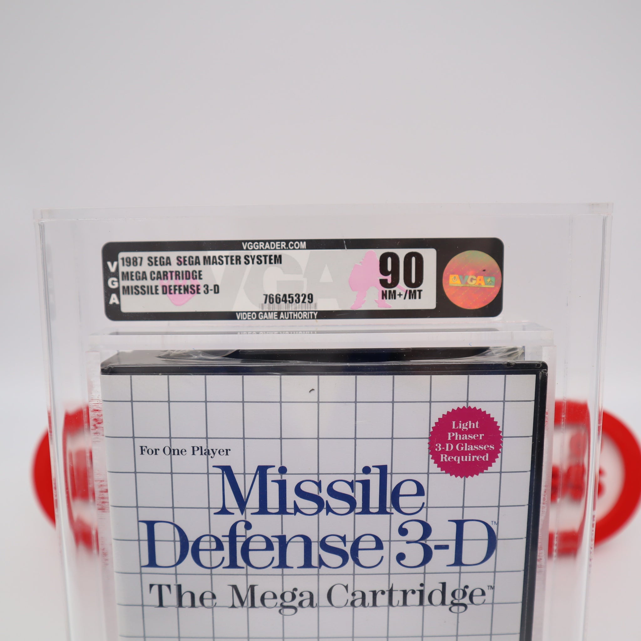 MISSILE DEFENSE 3-D 3D - VGA GRADED 90 GOLD MINT - NEW & Factory