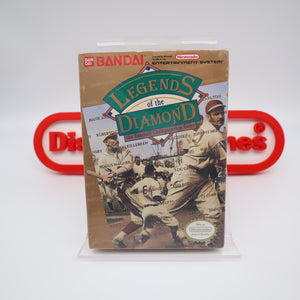 LEGENDS OF THE DIAMOND BASEBALL - NEW & Factory Sealed with Authentic H-Seam! (NES Nintendo)