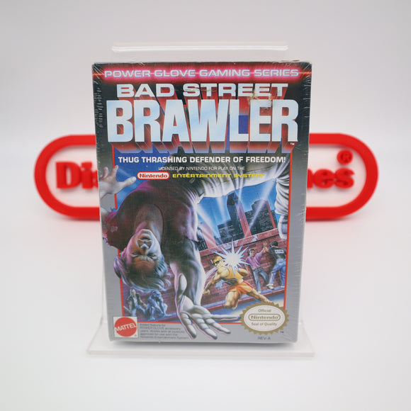 BAD STREET BRAWLER - NEW & Factory Sealed with Authentic H-Seam! (NES Nintendo)