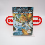 SKY SHARK - NEW & Factory Sealed with Authentic H-Seam! (NES Nintendo)