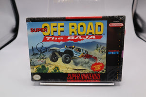 SUPER OFF ROAD THE BAJA - NEW & Factory Sealed with V-Seam! (SNES Super Nintendo)