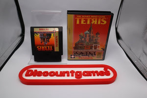 TENGEN TETRIS - BLACK CART - In Custom BitBox Display Box! (NES Nintendo)